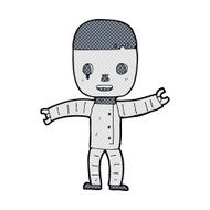 comic cartoon robot N50
