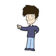 comic cartoon man pointing N52