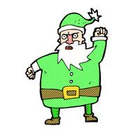comic cartoon santa claus N58