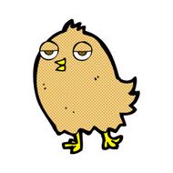 funny comic cartoon bird N41