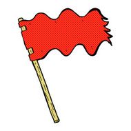 comic cartoon white flag N5