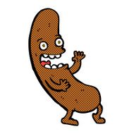 comic cartoon sausage N3