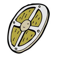 comic cartoon shield N5