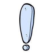 comic cartoon exclamation mark N2