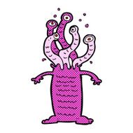comic cartoon monster N14