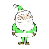 comic cartoon santa claus N60