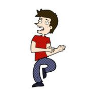 comic cartoon stressed out man N6