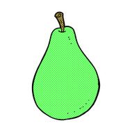 comic cartoon pear N9