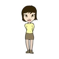 comic cartoon pretty girl N30