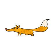 comic cartoon little fox N8