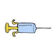 comic cartoon old needle N3