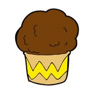 comic cartoon cupcake N20