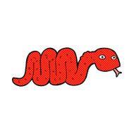 funny comic cartoon snake N9
