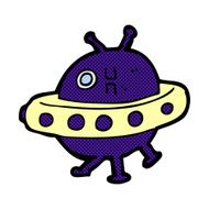 comic cartoon UFO N3