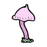 comic cartoon mushroom N16