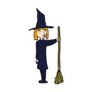 comic cartoon witch N3