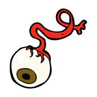 comic cartoon gross eyeball N5