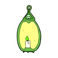 comic cartoon spooky lantern N9