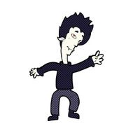 comic cartoon halloween vampire N5