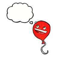cartoon balloon with thought bubble N3