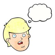 cartoon man with big chin thought bubble N22