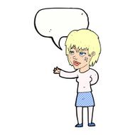 cartoon woman with sticking plaster on face speech bubble N12