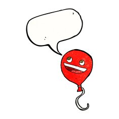 cartoon balloon with speech bubble N3