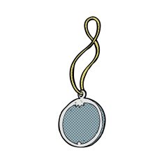 comic cartoon pendant necklace N2