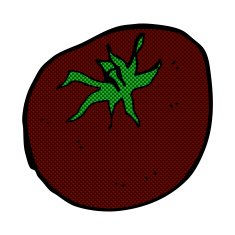 comic cartoon tomato N29