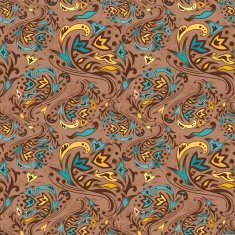 Arabic swirl pattern