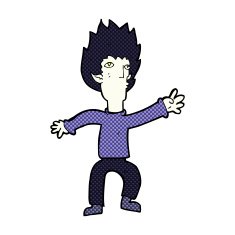 comic cartoon vampire N28