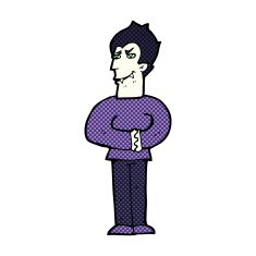comic cartoon vampire N29