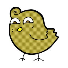 comic cartoon funny bird N3