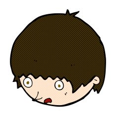 comic cartoon shocked face N5