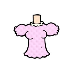 comic cartoon female body N7