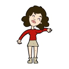 comic cartoon woman only joking N3