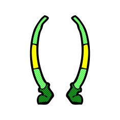 comic cartoon legs N18
