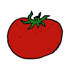 Comic cartoon tomato N32 free image download