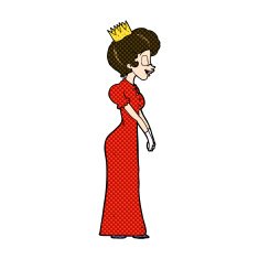 comic cartoon princess N10
