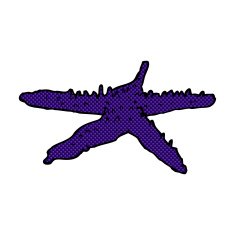 comic cartoon starfish N3