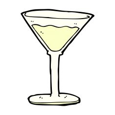 comic cartoon cocktail N10