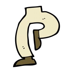 comic cartoon legs N22
