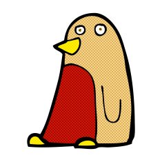 comic cartoon robin N11