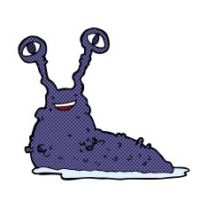comic cartoon slug N5
