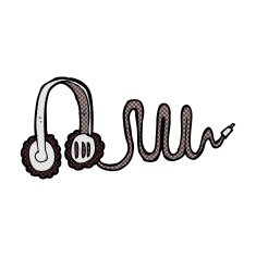 comic cartoon headphones N5