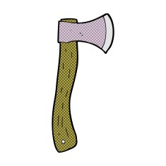 comic cartoon axe N5