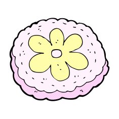 comic cartoon baked biscuit N3