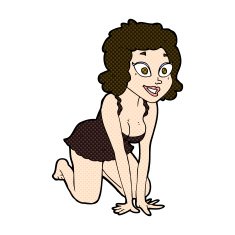 comic cartoon funny sexy woman N3