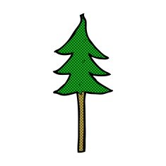comic cartoon tree symbol N2