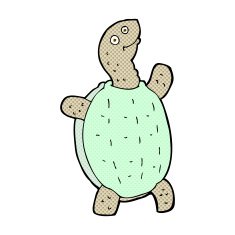 comic cartoon happy turtle N3